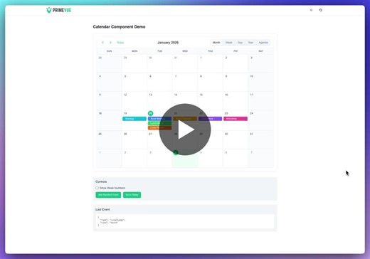 Calendar is coming soon for Angular, React, Vue, Lit, Blazor via PrimeUI+. Full lineup in progress 👀 - Calendar - Charts - TextEditor - PDF Viewer - DataGrid - Kanban - File Manager - Spreadsheet -… | Çağatay Çivici