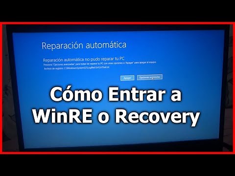 Cómo Entrar a WinRe o Recovery en Windows 12, 11, 10, 8.1, 7