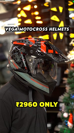 Team Redditch Angamaly on Instagram: "VEGA MOTOCROSS HELMETS – RIDE OFF-ROAD WITH CONFIDENCE! 🔥 Gear up for adventure with Vega Motocross Helmets, built for off-road performance, aggressive styling, and reliable protection—perfect for trail, dirt, and motocross riders. 💥 MRP: ₹2,960 ONLY ⭐️ Product Highlights: ✅ Motocross-Specific Design – Ideal for off-road riding ✅ High-Impact Shell Construction – Enhanced safety ✅ Extended Chin Guard & Peak – Better protection & visibility ✅ Comfortable Inn