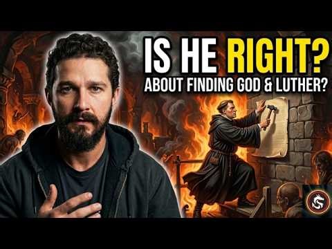 Shia LaBeouf’s SHOCKING Claims About God & Martin Luther