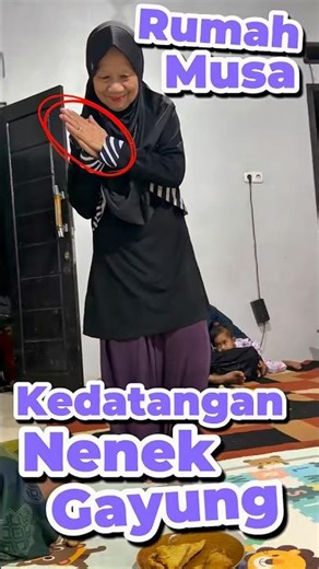 Rumah Musa kedatangan Nenek Gayung #anakdesa #minivlog #comedy #pengajian #mistis