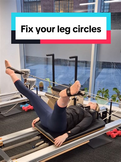 Improve Leg Circles for Core Stability in Pilates
