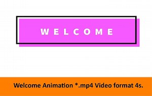 Welcome Video, Welcome Animation, Opening Welcome Animation, Short Welcome Video, Welcome Intro - Etsy