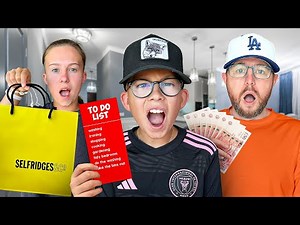 MY SON CANT SAY NO FOR 24 HOURS!!