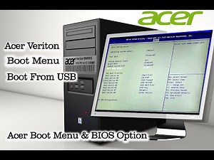 Acer Veriton M4660g Boot Menu install windows 10 & windows 11 | Boot From USB in Acer PC & Laptop