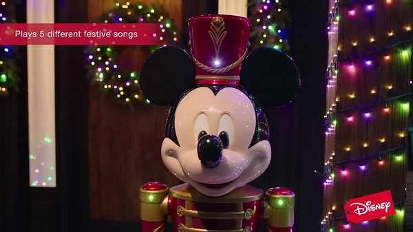 Disney 5 ft. LED Holiday Mickey Mouse Nutcracker Holiday Yard Decoration Y47 25SV25167