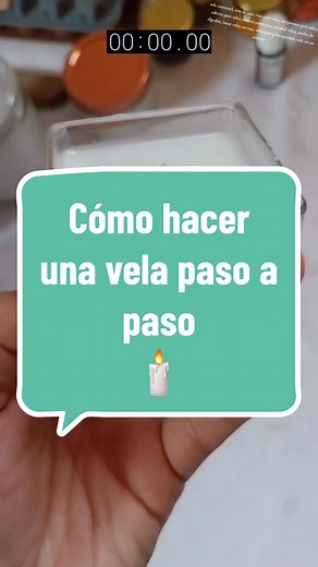 Cómo hacer una vela artesanal en un minuto