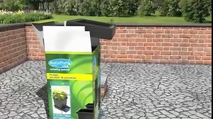 AutoPot Easy2Grow 2Pot APWS111 Self-Watering System, Gravity-Fed System for Grow Tents and Hydroponics with 2.2 Gal Plastic Pots and 12.4 Gal Water Tank