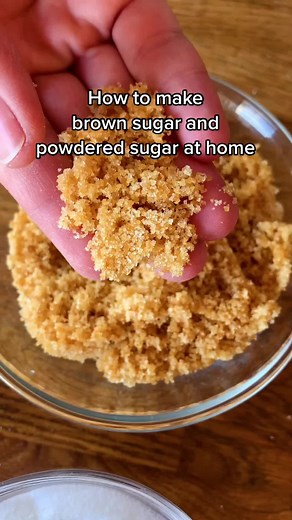 Making Brown and Powdered Sugar at Home