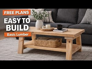 How to Build Ana White Homestead Coffee Table