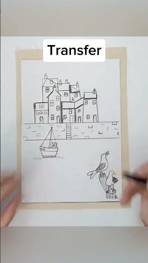 How To Needle Felt A Picture - Learn To Paint With Wool #needlefelting #felting #thefelthub