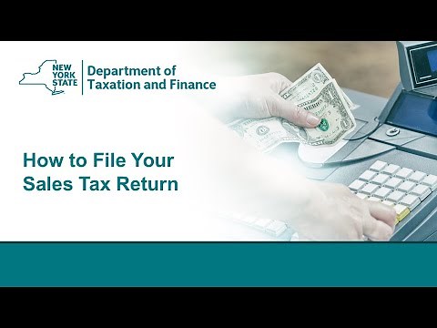 How to File Your Sales Tax Return webinar