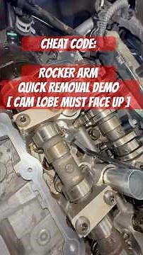 Quick Pop Shuv It Rocker Arm Removal 3.6 pentastar VVT Cams Timing ticking sound Maintenance #jeep