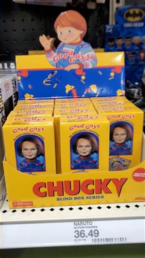 Child's Play Chucky Blind Box by Neca Shopping at Target 2025 YouTube #Shorts Video 4K Good Guy Doll