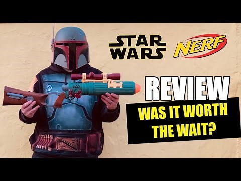 REVIEW Nerf LMTD Star Wars Boba Fett's EE-3 Blaster