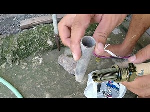 How to make spark plug wrench from scrap | DIY
