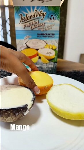 The Viral Island Way Frozen Dessert Sorbet 🥥🍊🥭🍋