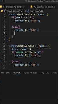 Check Even Odd Number short #coding #shorts
