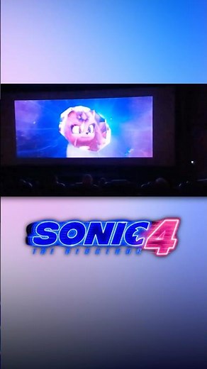 SONIC MOVIE 4 TEASER TRAILER IS NOW IN THEATERS! 🤯