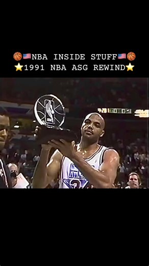 1996 NBA Inside Stuff Looks Back At 1991 NBA ASG 🏀📺⭐️ #nba #basketball #1991