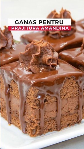 Ganache for Amandine Cake. How to make the ganas
