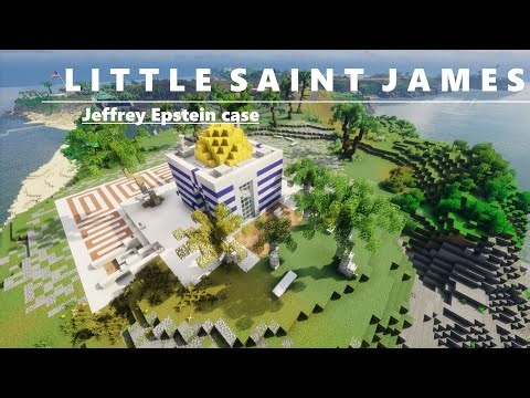 Little Saint James - Jeffrey Epstein Island Real Scale Minecraft Map