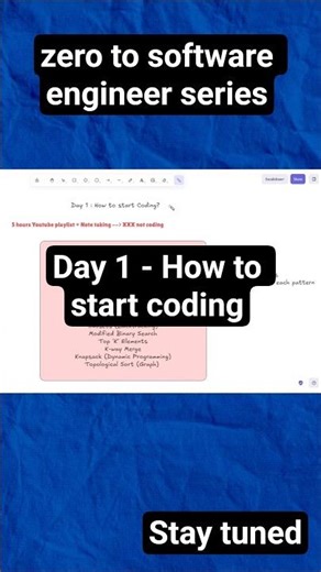 01/30 - zero to software engineer series