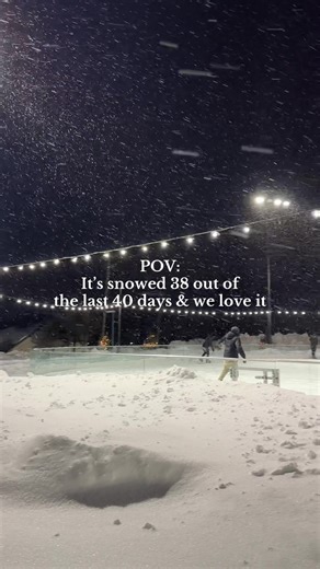 A very snowy winter in Oneida County ❄️ We know we live in a 4-season destination so why not embrace it?! Catch us ice skating & snowing all winter 😎⛸️ #VisitOneidaCounty #uticany #wintersports #UpstateNY #iceskatingtiktok