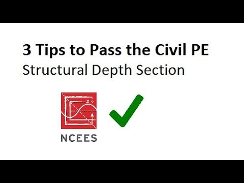 3 Tips to Pass the Civil PE Exam Structural Depth Section