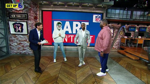 269K views · 2.7K reactions | Bart Scott demonstrates how the defense can stop the 'tush push' that leaves Damien Woody speechless  | Get Up | Facebook