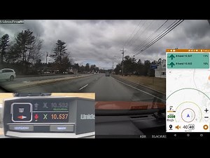 Uniden R8 Fw 1.26 Highway Radar X demo | 3-25-23-4
