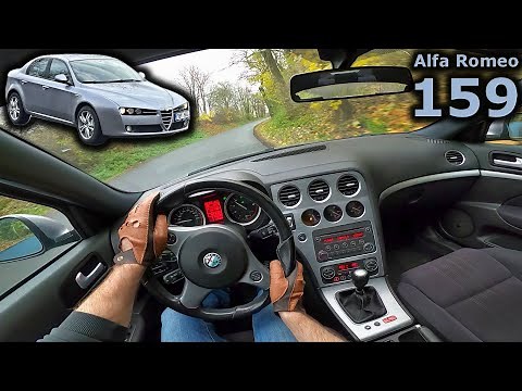 2009 Alfa Romeo 159 1,75 TBi | POV driving
