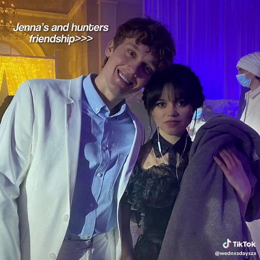 Jenna Ortega and Hunter Doohan Sibling Bonding Moments