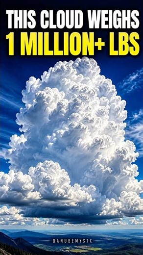 This Cloud Weighs Over 1 Million Pounds ☁️