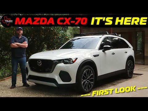 FIRST EVER 2025 Mazda CX-70 - Unveiling its differences from CX-90