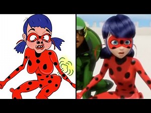 HOW MIRACULOUS LADYBUG FARTS ? Tales of ladybug and cat noir