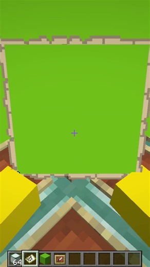 Minecraft Green Screen Hack 🤯 #minecraft