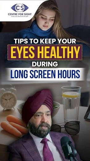Follow the 20-20-20 Rule for Healthy Eyes During Screen Time | Dr. Mahipal S. Sachdev