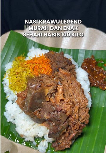 Nasi Krawu Bu Wiwik: Kuliner Murah di Gresik