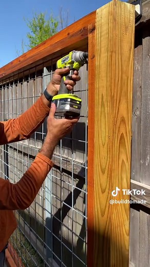 Build a Sturdy Trellis with Livestock Fence