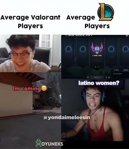 Average Valorant vs Average League Player