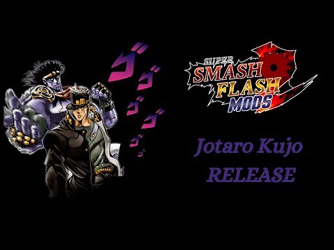 SSF2 Mods Kujo Jotaro Release (Mugen Style) - over Captain Falcon