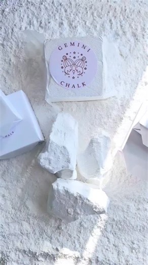 New Texture and Blocks Alert! ⚠️ 📢 🚨 Does everyone else talk as theyre settting everything up before the crush? There's no one in the room with me, but let me talk out my thoughts. 🤭 The first 2 blocks crushed are the new denser texture, followed by the chunks/jumbo chunks, followed by Gemini original soft texture and lastly- the unpolished chalk. I have another supplier coming through soon and I'm ecstatic for that, also! #asmr #gymchalkasmr #fypage #chalk #crush #geminichalk #asmrgymchalk #