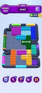 Color Block Jam level 409 solution walkthrough