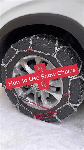 How to Use Snow Chains