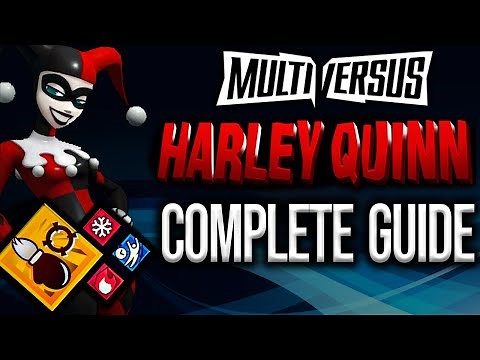 MultiVersus - Harley Quinn Complete Guide (Abilities, Moves, Perks, Combos, and Playstyle)