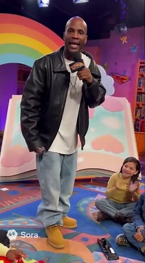 DMX Raps on Reading Rainbow