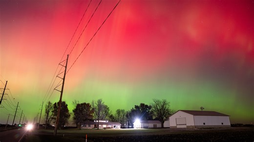 Northern lights may shine in Iowa tonight. See the aurora forecast: