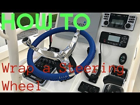 How to Wrap a Steering Wheel Using Paracord | Easy Method