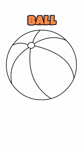 Ball 🏀 #painting #art #coloring #drawing #ball